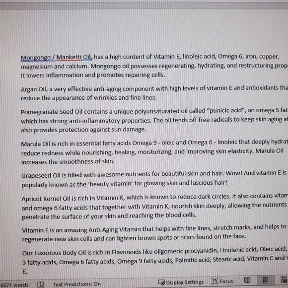 NWT 4oz MARIANELLA BODY OIL ROSEWOOD AND LITSEA CUBEBA IMPERIAL JADE BODY OIL - Picture 8 of 8